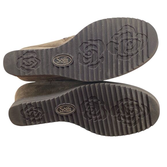 Sofft‎ Shary Women's Size 8.5 M Gray Suede Comfort Wedge Ankle Booties Boots - Picture 9 of 12